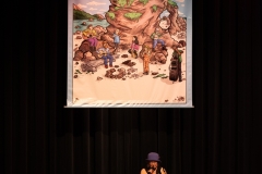 2025 Anchorage Folk Festival. KG on the Sax, Photo by Ayden Smith Photography