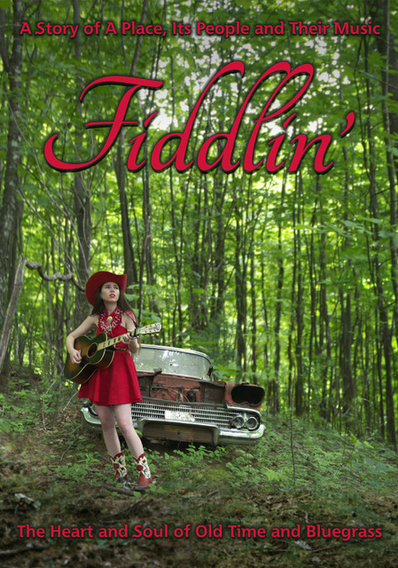 promotional graphic for the documentary film “Fiddlin’”
