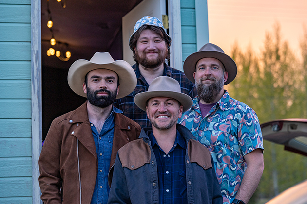 photograph of the Roland Roberts Band