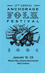 Anchorage Folk Festival art for 2004 by Courtney Ramsay