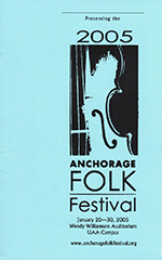 Anchorage Folk Festival art for 2005 by Creighton Gann